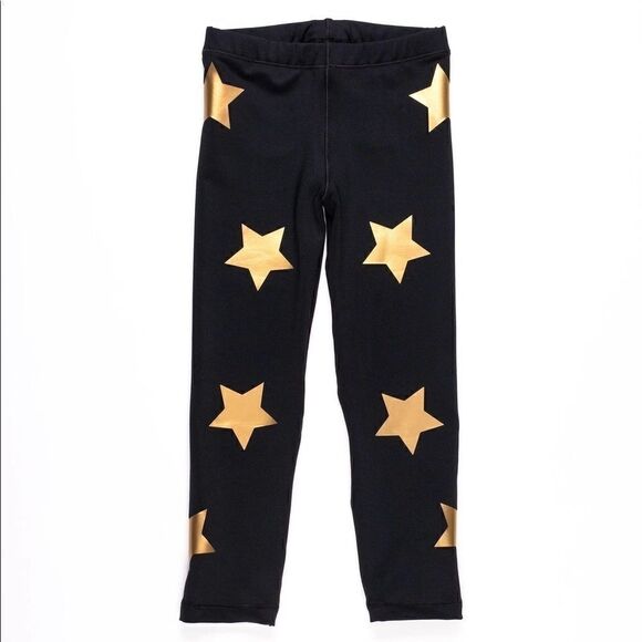 Armonie Apparel Stars Gold Leggings (8) - Picture 1 of 4
